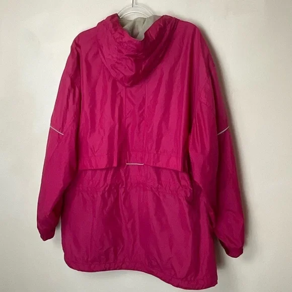 Pacific Trail Jacket‎ Windbreaker Dark Pink Hiking Outdoor Hooded Size Large - Picture 2 of 9